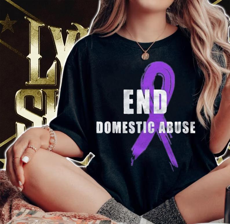 End Domestic Abuse Stop Domestic Abuse Shirt t-shirt woman shirt