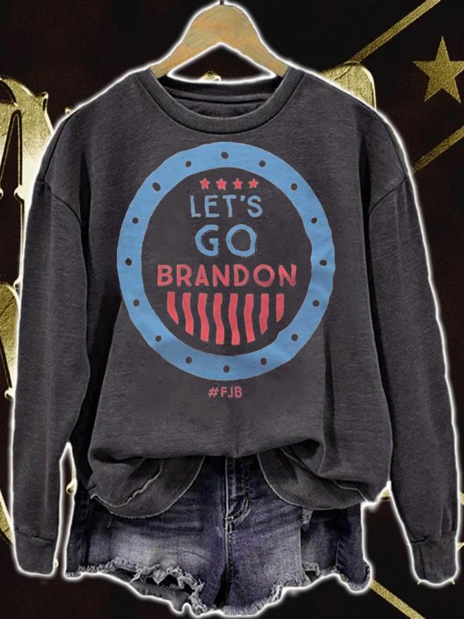 Let's Go Brandon FJB Circle T-Shirt t-shirt sweatshirt