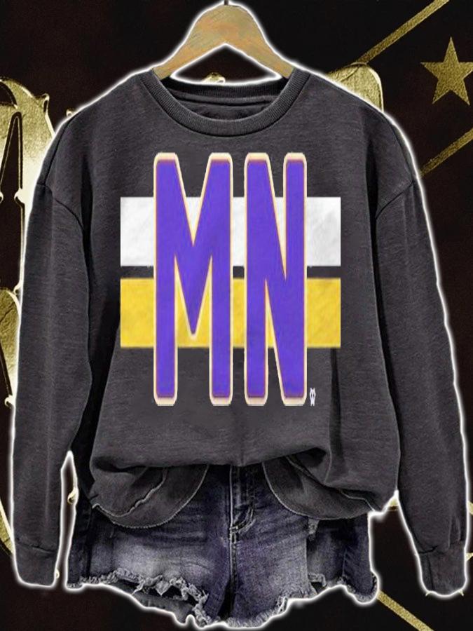 Minnesota Football Game Day Stripes Pullover Shirt t-shirt