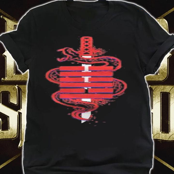 Snake Eyes Red Snake Katana T-shirt t-shirt