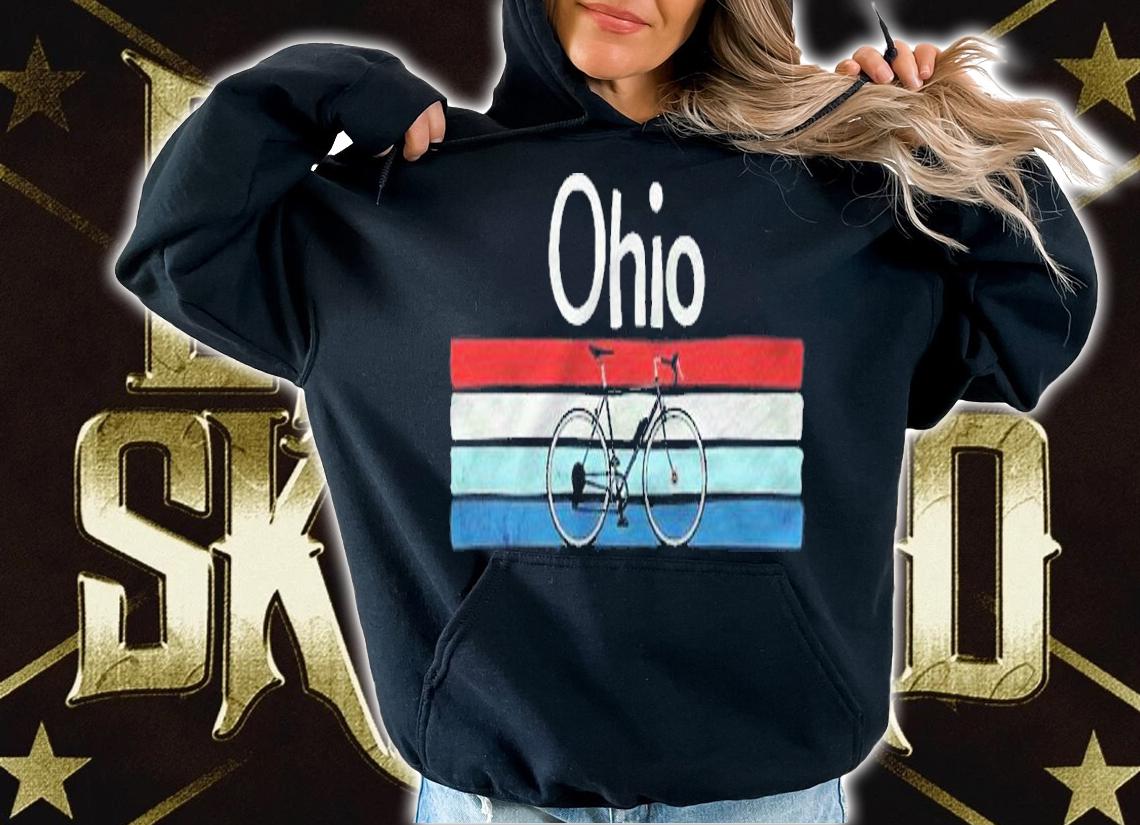 Vintage Retro Mountain Bike Ohio Shirt t-shirt hoodie
