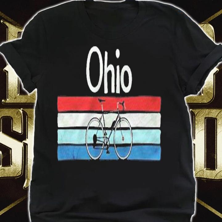 Vintage Retro Mountain Bike Ohio Shirt t-shirt shirt