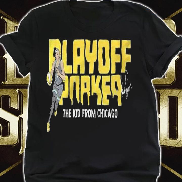 Candace Parker Playoff Parker the kid from Chicago signature shirt shirt