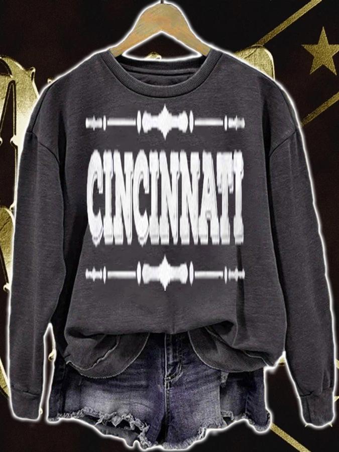 Cincinnati Gift For A Cincinnati Tourists Shirt sweatshirt