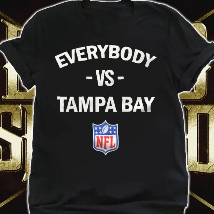 Everybody Vs Tampa Bay NFL logo T-shirt shirt