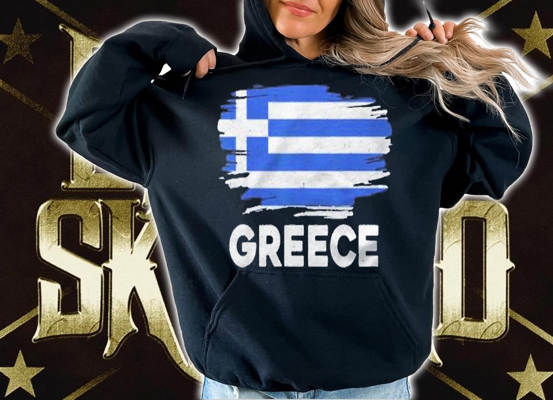 Greece Flag Greece Gift Tee For All Greeks Shirt hoodie