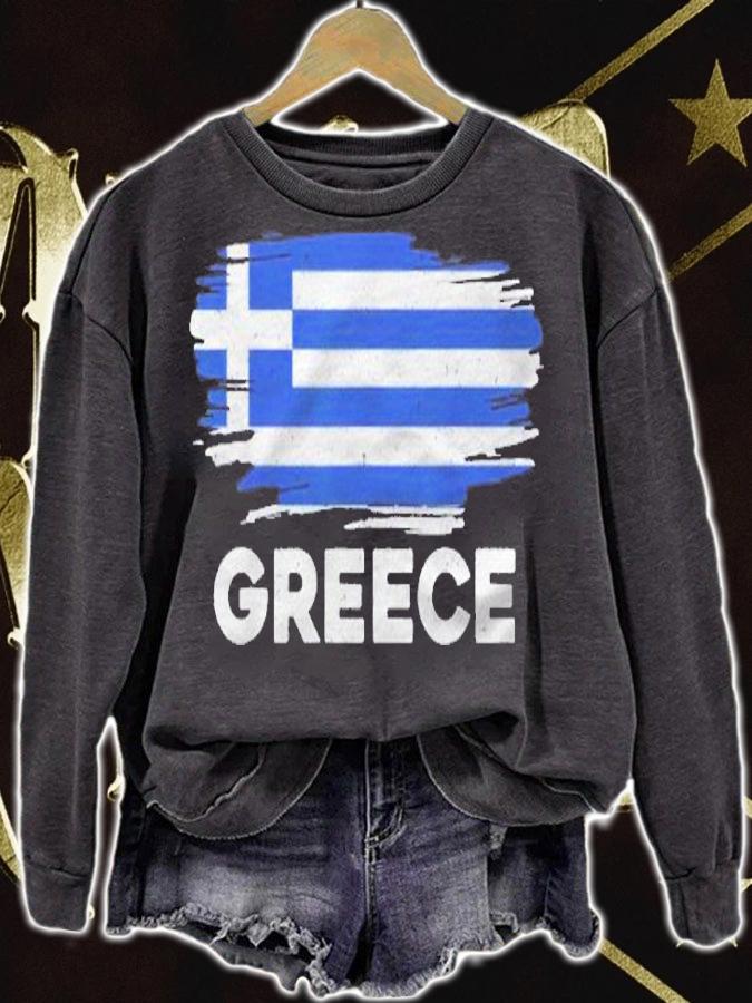 Greece Flag Greece Gift Tee For All Greeks Shirt sweatshirt