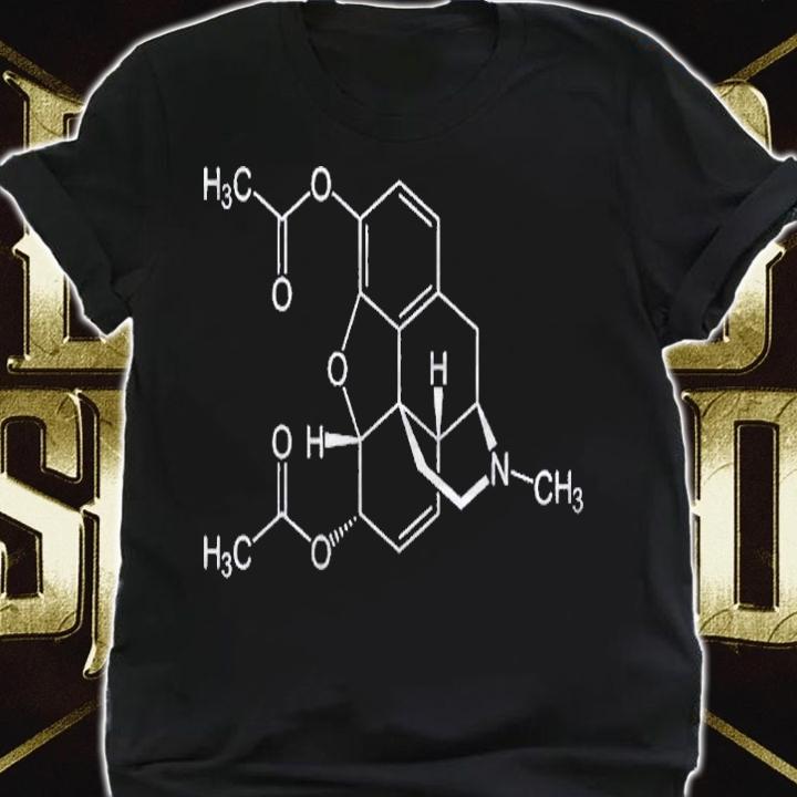 Heroin Molecule C21h23no5 Chemistry Gift Shirt shirt