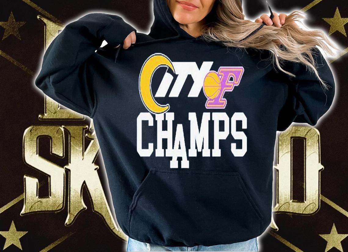 Los Angeles City Of Champions T-Shirt hoodie