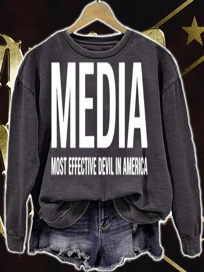 Media Most Effective Devil In America T-Shirt