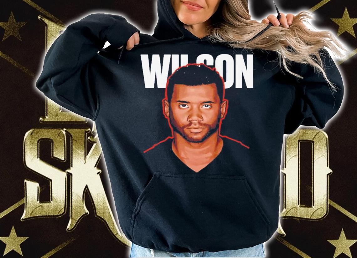Russell Wilson Denver Game Face Football Shirt hoodie