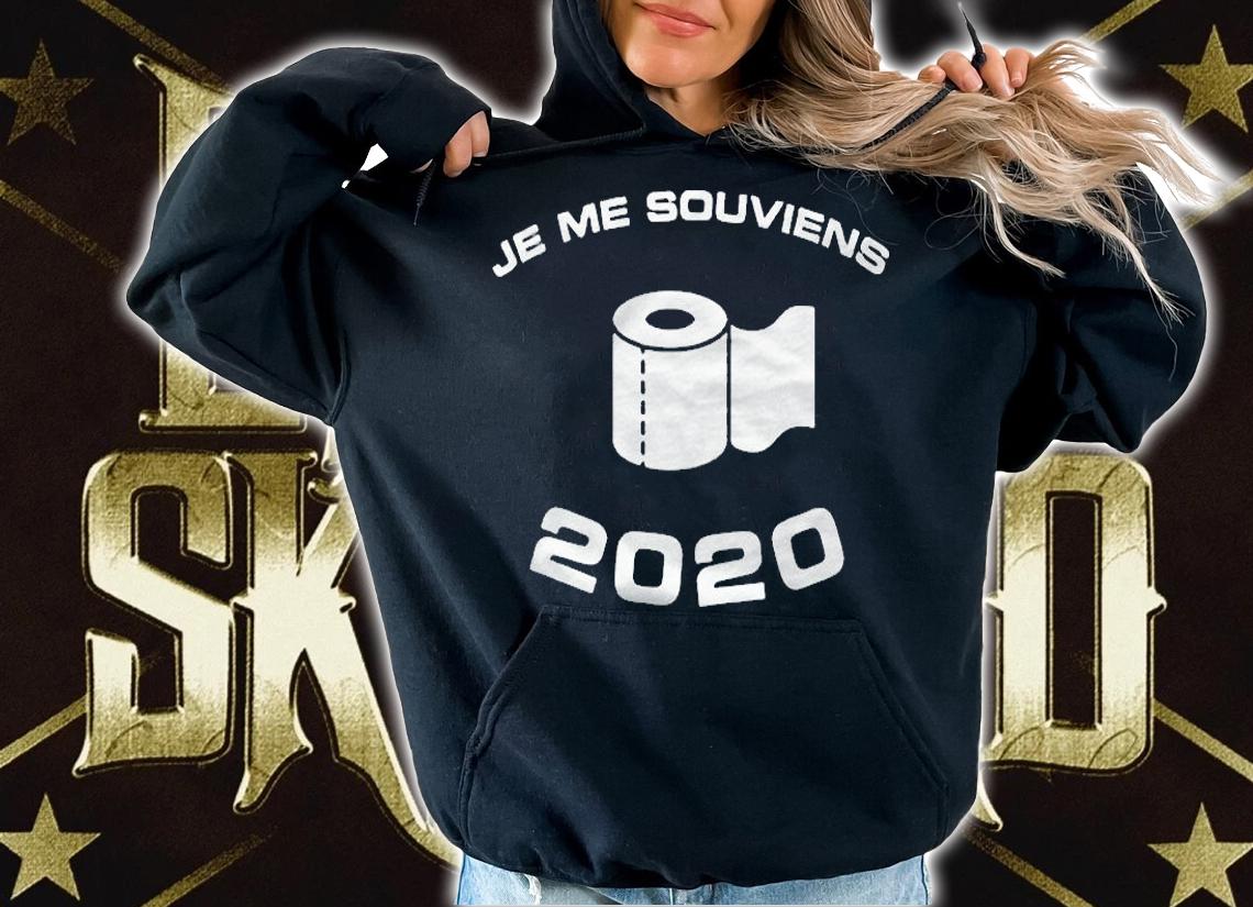 Toilet paper je me souviens 2021 T-shirt
