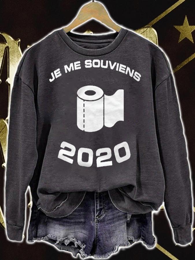 Toilet paper je me souviens 2021 T-shirt