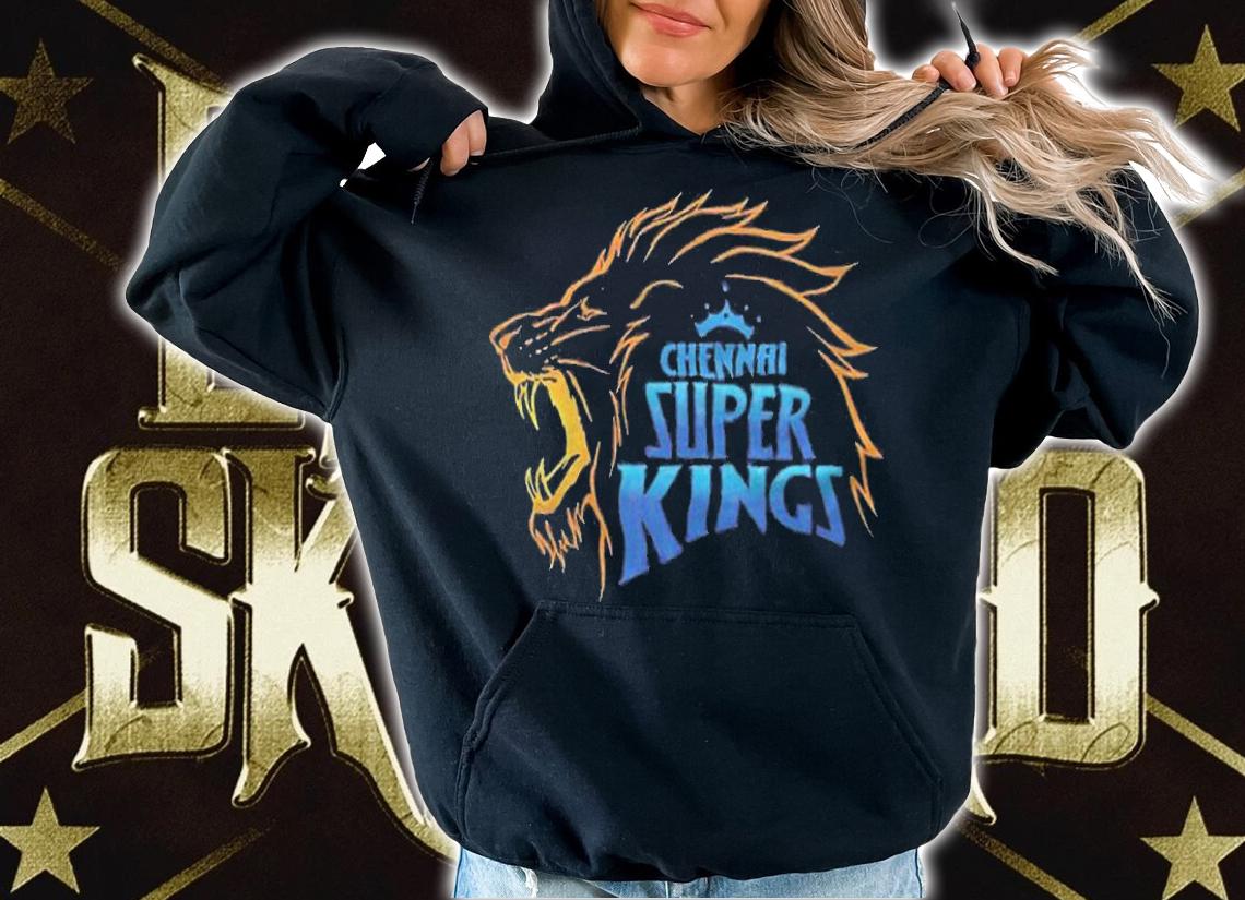 Cricket Chennai Super Kings team logo T-shirt