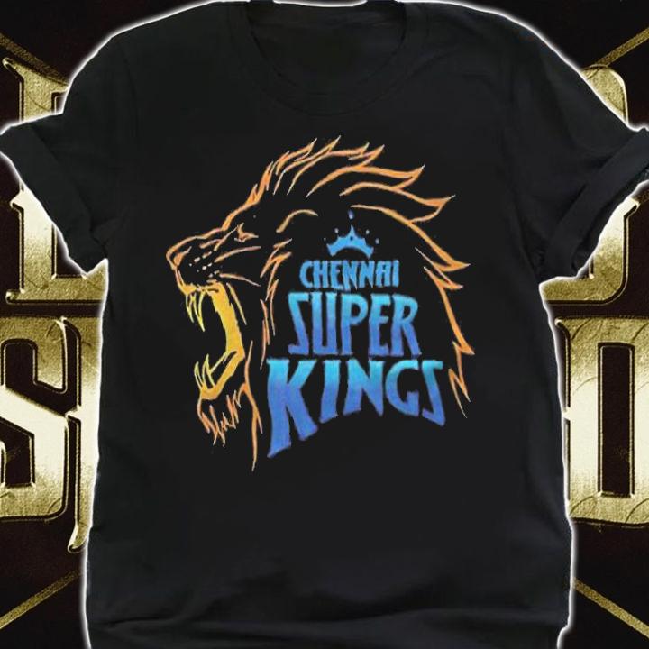 Cricket Chennai Super Kings team logo T-shirt