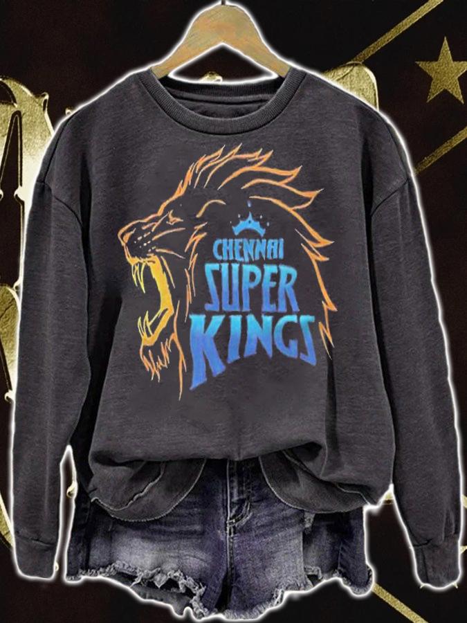 Cricket Chennai Super Kings team logo T-shirt