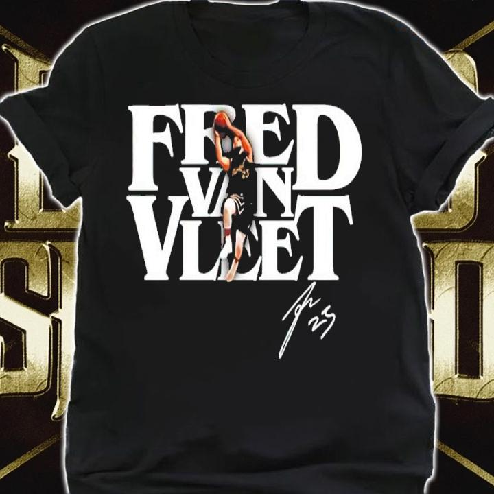 Fred VanVleet Toronto Raptors Basketball Signatures Shirt shirt