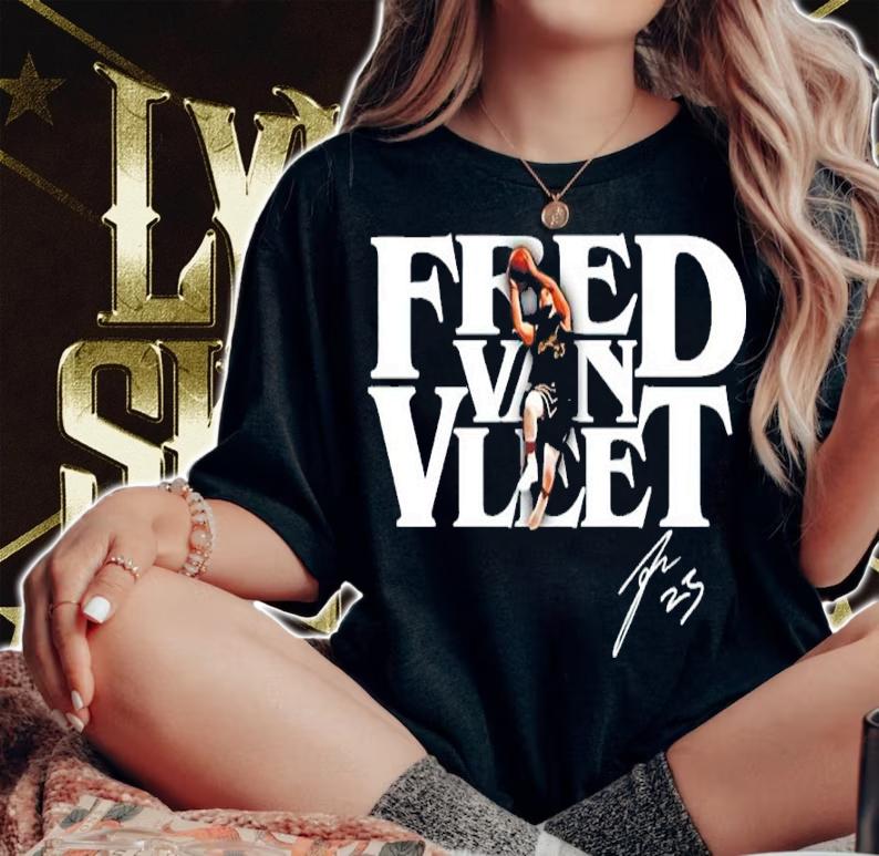 Fred VanVleet Toronto Raptors Basketball Signatures Shirt woman shirt
