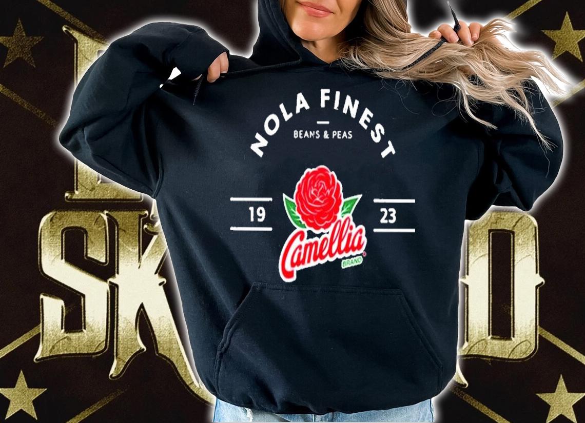 Nola Finest Beans And Peas 1923 Camellia T-Shirt