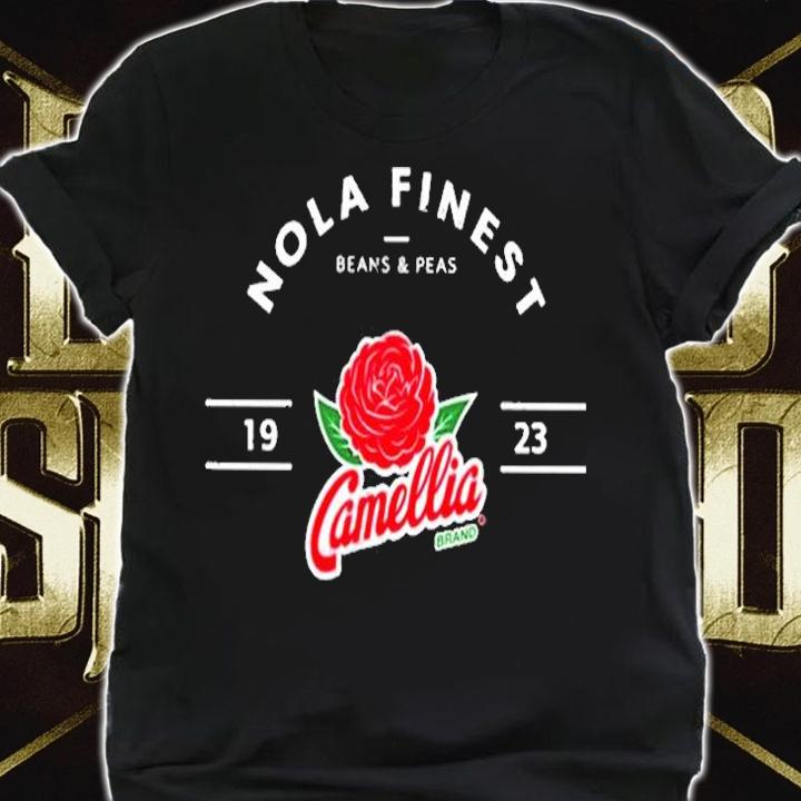 Nola Finest Beans And Peas 1923 Camellia T-Shirt