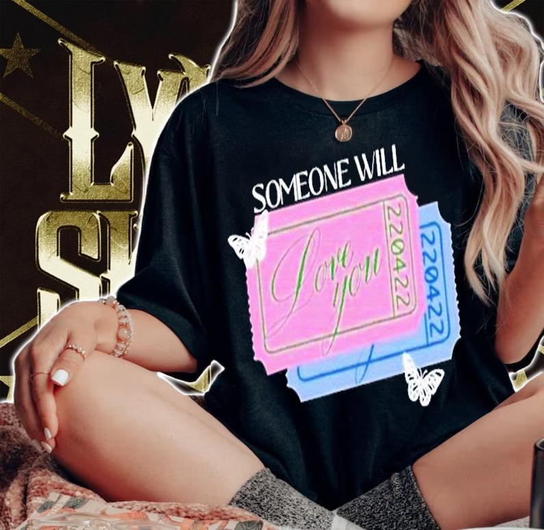 Someone Will Love You Swlyb Brown T-Shirt woman shirt