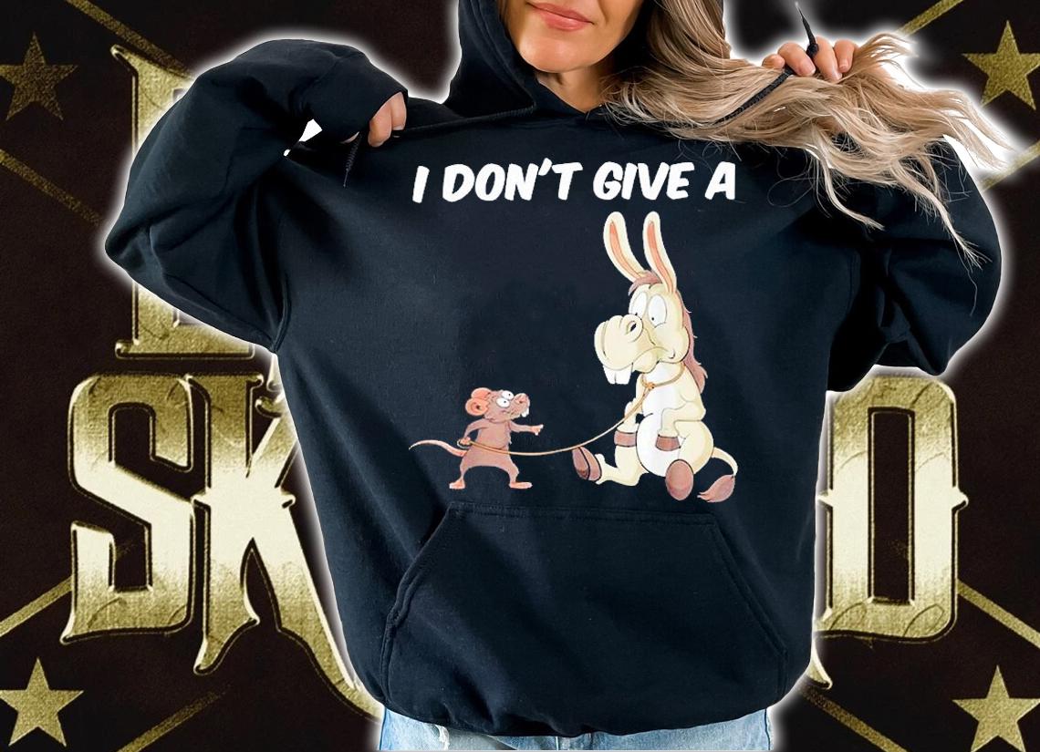Donkeys funny item I Don't Give T-Shirt