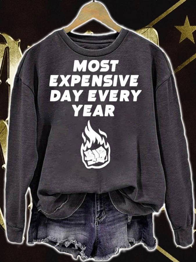 Kyle Busch Most Expensive Day Every Year Shirt sweatshirt