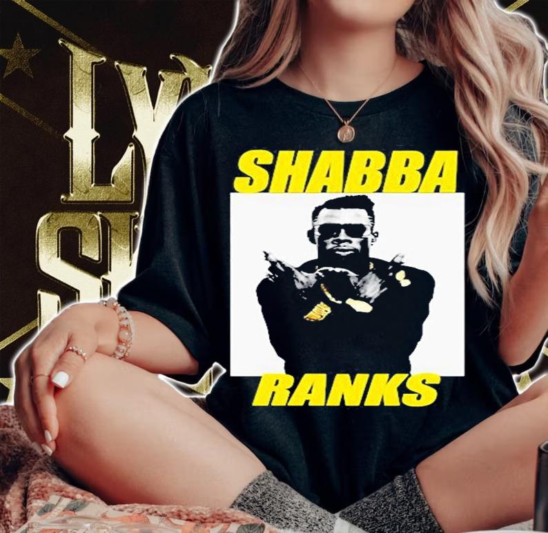 Official Shabba Ranks T-Shirt woman shirt