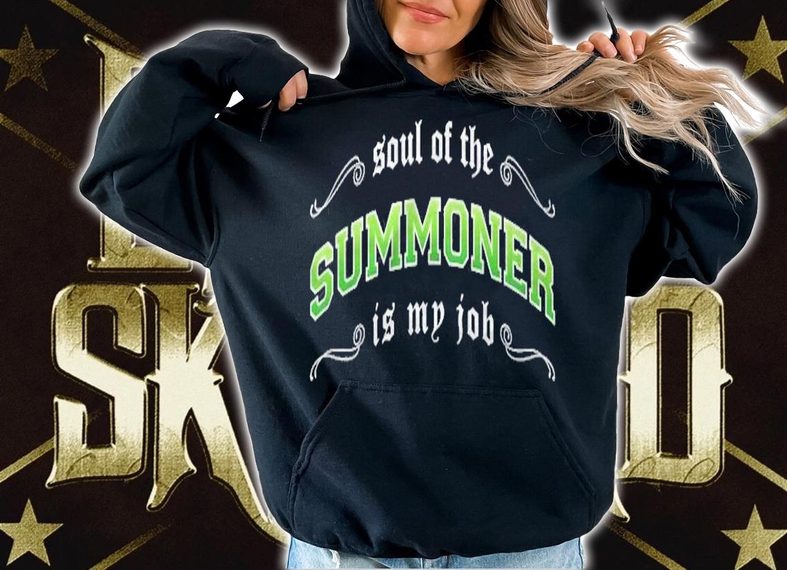Summoner Is My Job Fantasy Mmo Gamer T-shirt hoodie