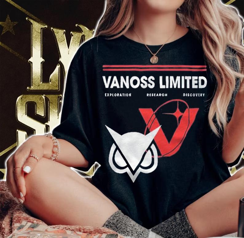 VanossGaming Vanoss limited exploration research discovery logo T-shirt woman shirt