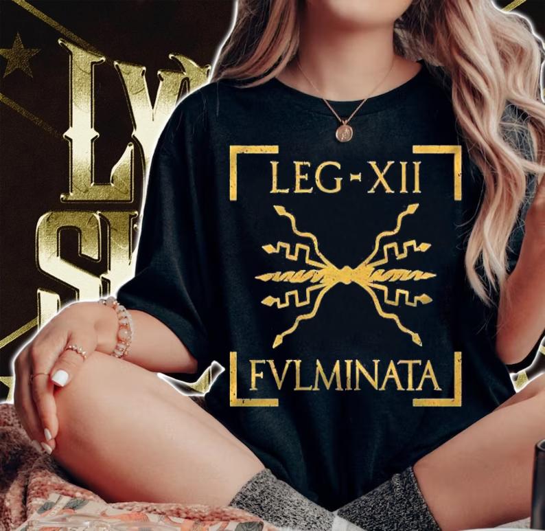 Legio Xii Fulminata Thunderbolt Emblem Roman Legion Premium T-shirt woman shirt