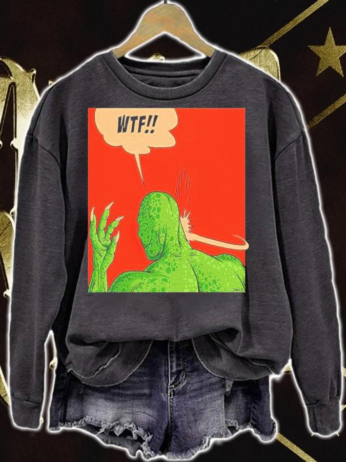 Lizard Slap WTF Shirt sweatshirt
