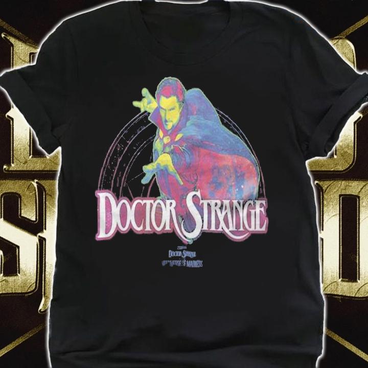 Marvel Dr. Strange neon Strange T-shirt shirt