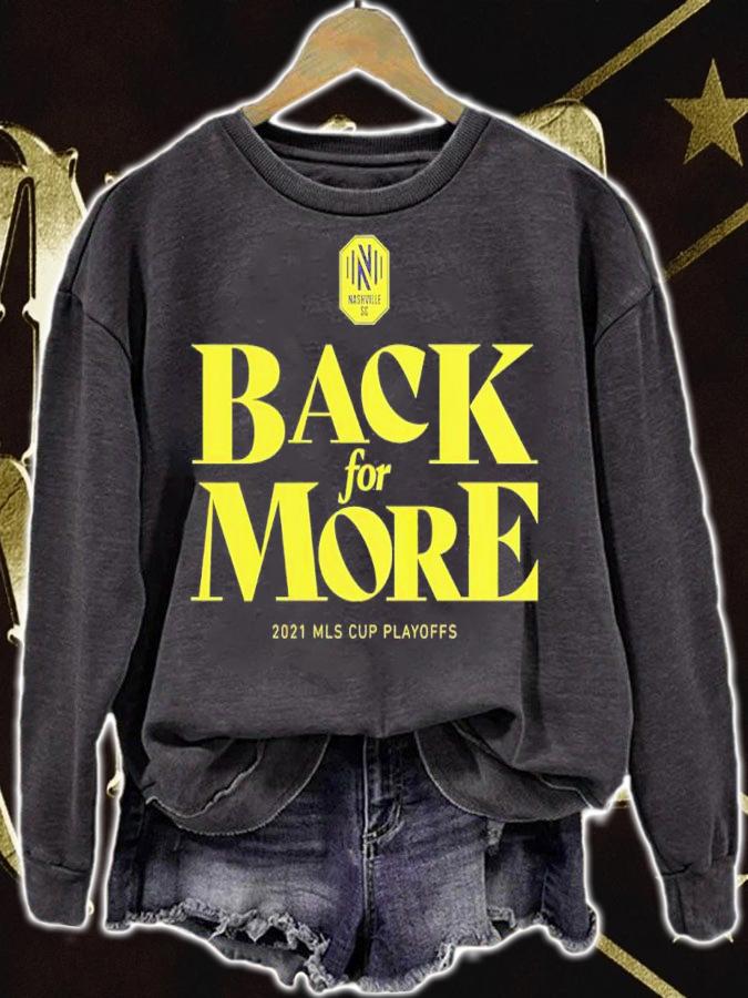 Nashville SC 2021 MLS Cup Playoffs Bound Team Statement Shirt sweatshirt