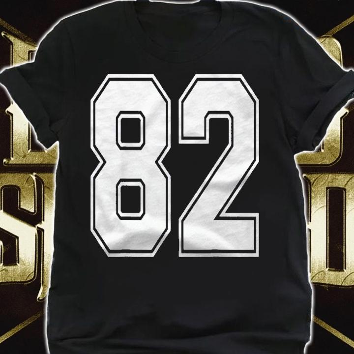 Number 82 Sports Jersey My Favorite Player 82 Ver2 Shirt shirt