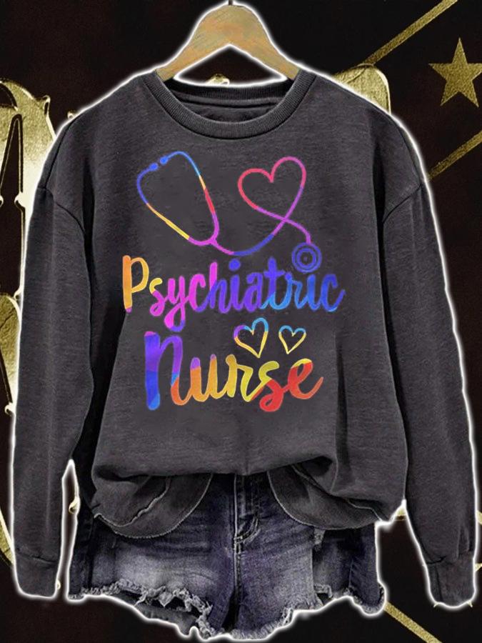 Psychiatric Nurse Week Rn Mental Health Nursing School Psych Shirt