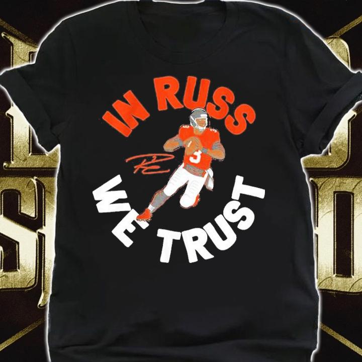 Russell Wilson In Russ We Trust Signatures Shirt shirt