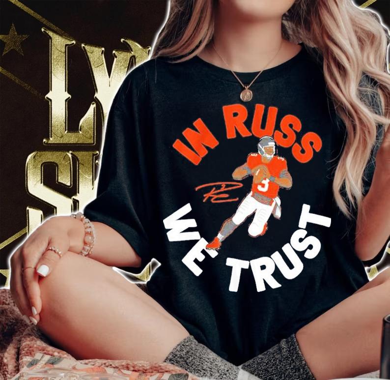 Russell Wilson In Russ We Trust Signatures Shirt woman shirt