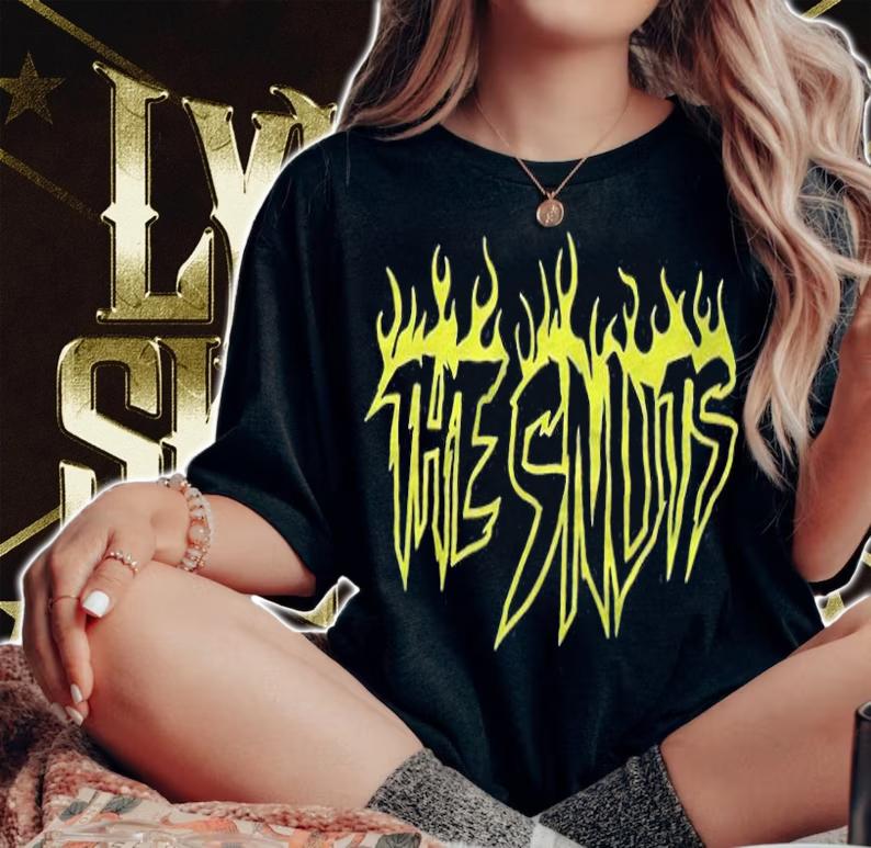 The Snuts B.T.E logo T-shirt woman shirt