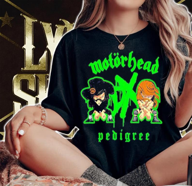 Triple H DX Lemmy Motorhead Pedigree Shirt