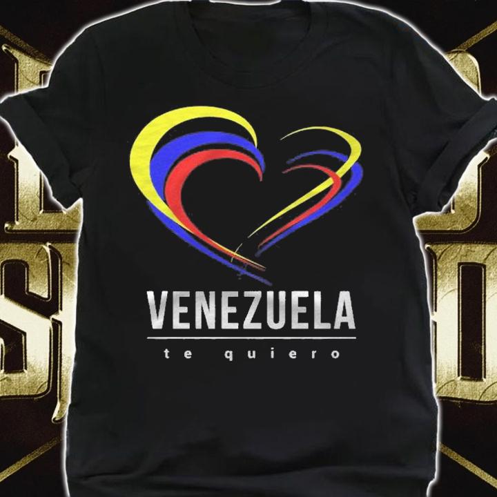 Venezuela Heart Flag Bandera Corazon Shirt shirt