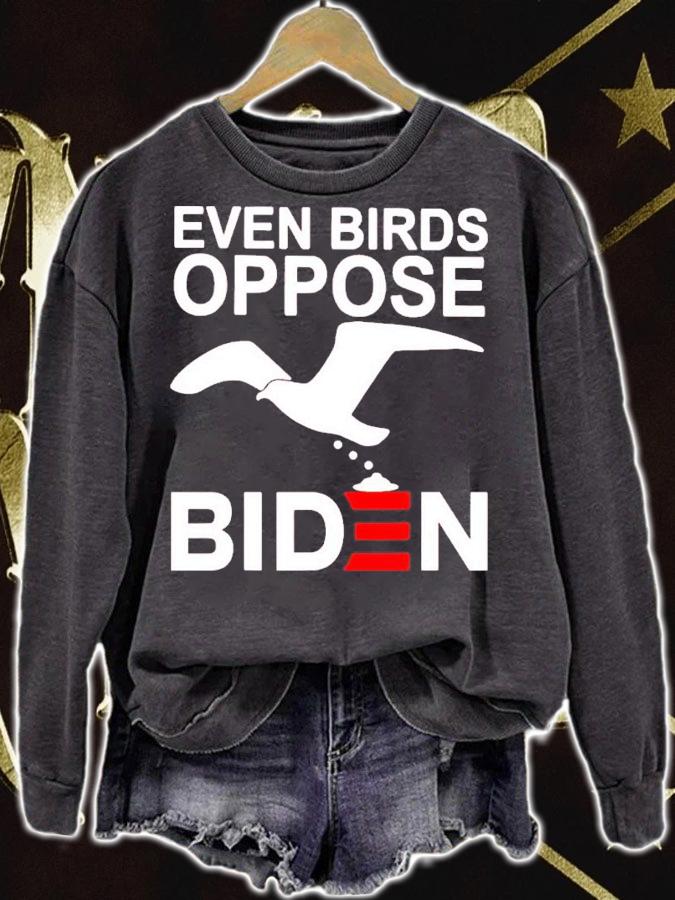 Even Birds Oppose Biden Shirt
