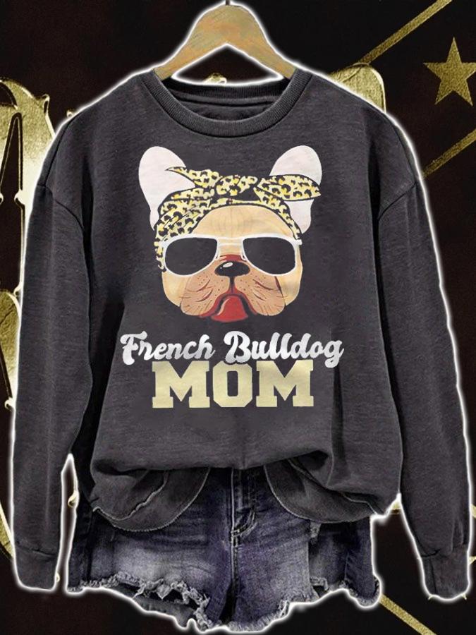 French bulldog mom T-shirt sweatshirt