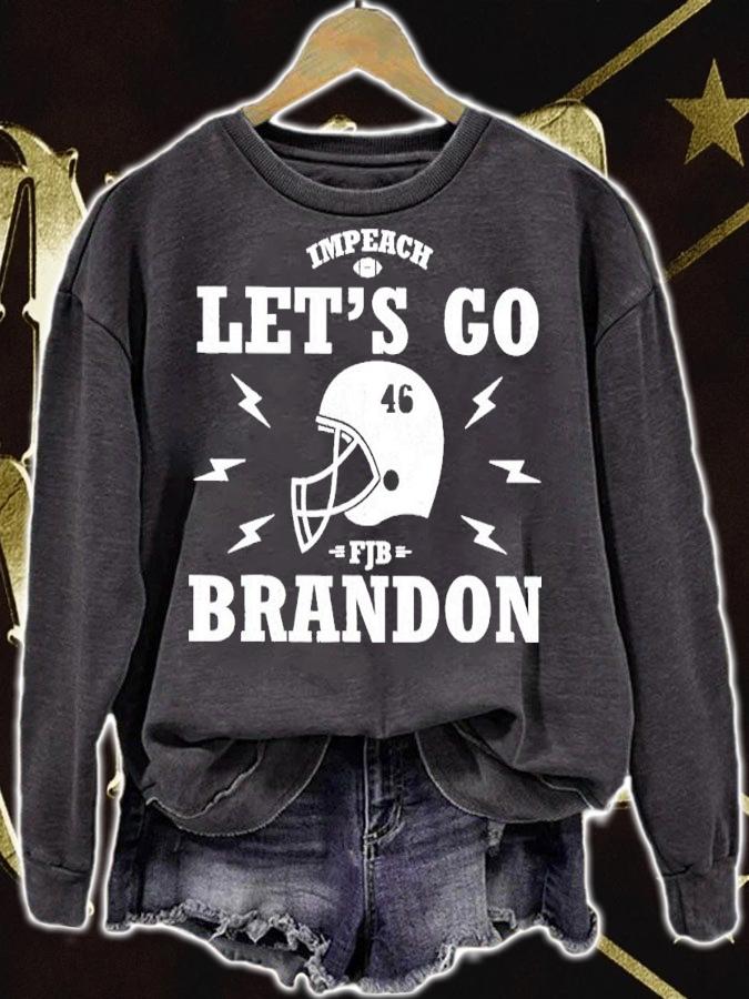 Impeach Let's Go Brandon FJB Shirt sweatshirt