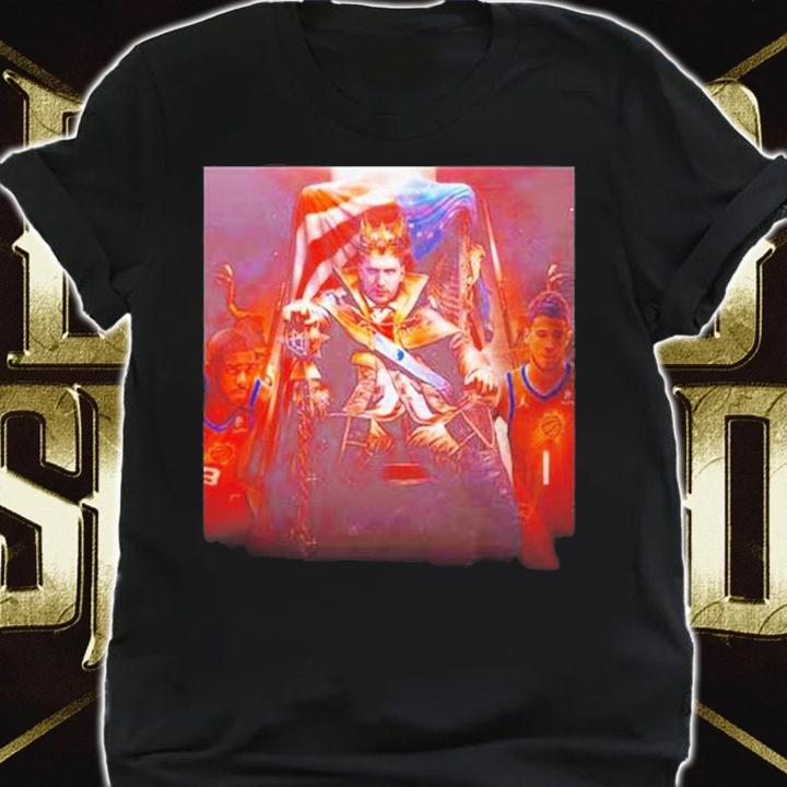 Maga King Luka Doncic Dallas Mavericks NBA T-Shirt shirt