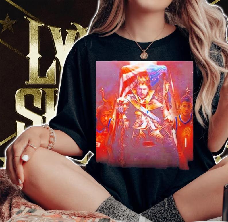 Maga King Luka Doncic Dallas Mavericks NBA T-Shirt woman shirt