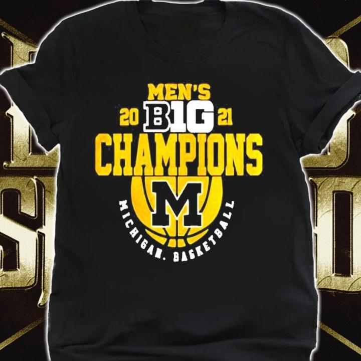 Michigan Baseball Mens 2021 Big Ten Championships Shirt shirt
