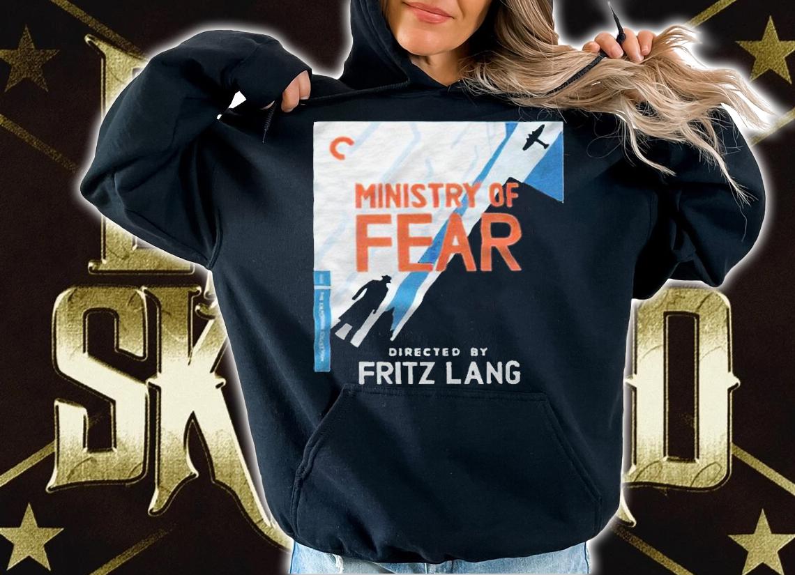 Ministry of Fear directed by Fritz Lang movie poster T-shirt hoodie