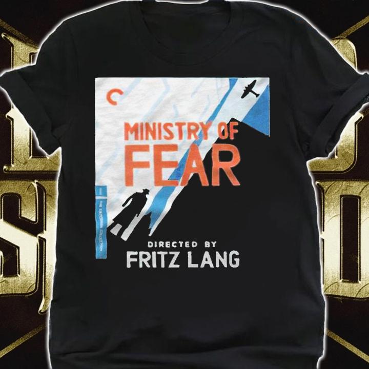 Ministry of Fear directed by Fritz Lang movie poster T-shirt shirt