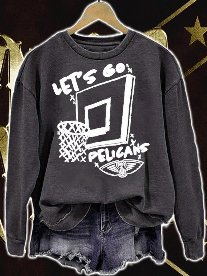 Pels Press Christian Clark Let's Go Pelicans Shirt Shirt sweatshirt
